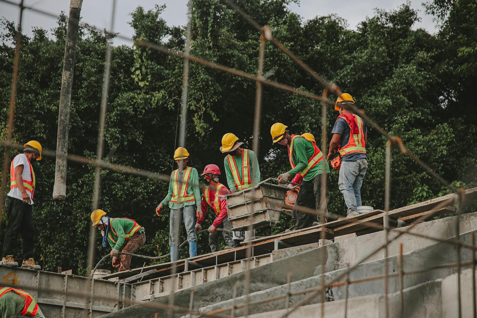 Çerkezköy Karotçu inşaat sahasında çalışan profesyonel karot ve beton kesim ekibi